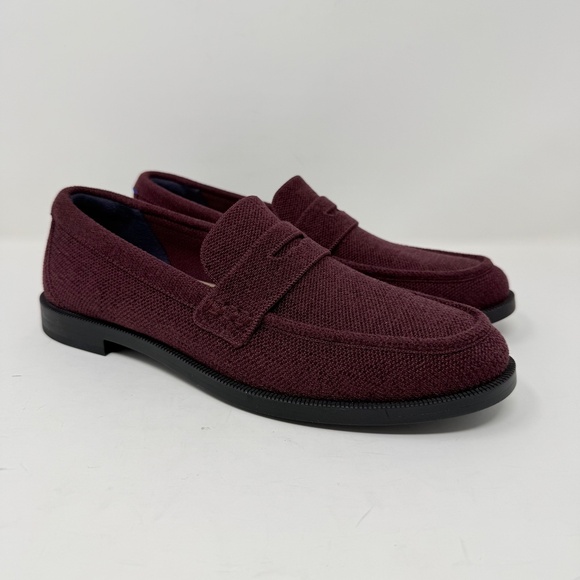 New Rothy's The ReVelvet Penny Loafer Revelvet Syrah Sz 9 - Picture 3 of 13